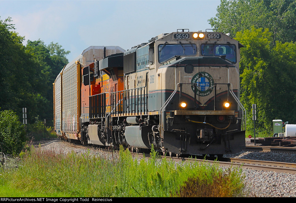 BNSF 9650